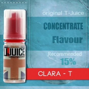 T-Juice Aroma 10ml Clara-T MHD 09/19 T-Juice Aroma 10ml Clara-T MHD 09/19