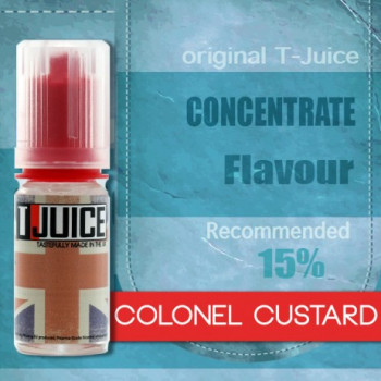 T-Juice Aroma 10ml Colonel Custard MHD 09/19 T-Juice Aroma 10ml Colonel Custard MHD 09/19