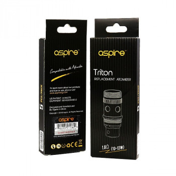 Aspire Triton Verdampferköpfe 0,4 - 1,8Ohm Aspire Triton Verdampferköpfe 0,4 - 1,8Ohm