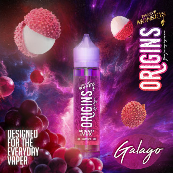 Galago (50ml) Plus e Liquid by Twelve Monkeys Origins Galago (50ml) Plus e Liquid by Twelve Monkeys Origins
