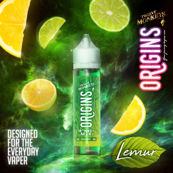 Lemur (50ml) Plus e Liquid by Twelve Monkeys Origins Lemur (50ml) Plus e Liquid by Twelve Monkeys Origins