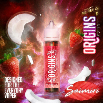 Saimiri (50ml) Plus e Liquid by Twelve Monkeys Origins Saimiri (50ml) Plus e Liquid by Twelve Monkeys Origins