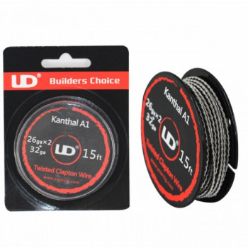 UD Twisted Clapton Coil Draht 2x26AWG + 32AWG (1,78€/pro m) UD Twisted Clapton Coil Draht 2x26AWG + 32AWG (1,78€/pro m)